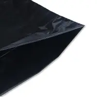 Пакет полиэтиленовый с вырубной ручкой, 64&times;60+8 60 мкм Черный