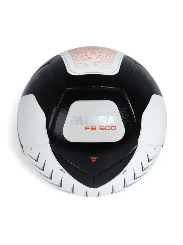 Футбольный мяч Minsa FB500 THB, термосклейка, 12 панелей, размер 5