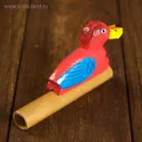 Сувенирный музыкальный инструмент &laquo;Свисток птичка&raquo;, 13&times;3&times;5 см, МИКС