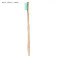Бамбуковая зубная щётка средней жесткости, микс цветов