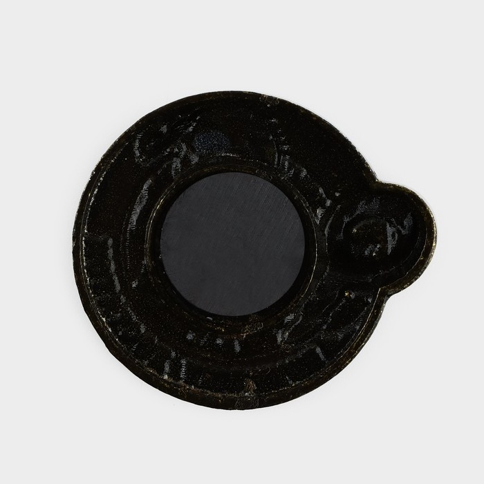 Магнит новогодний &laquo;Приношу достаток&raquo; на Новый год на Новый год, диам. 4 см, зол