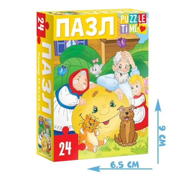 Пазлы детские сказки &laquo;Репка&raquo;, 24 элемента