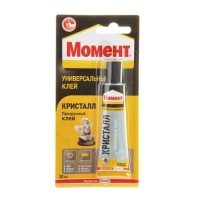 Клей "Момент: Кристалл", 30 мл, блистер Клей "Момент: Кристалл", 30 мл, блистер
