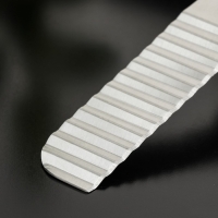 Нож для фигурной нарезки Доляна «Валдай», нержавеющая сталь, цвет бежевый Нож для фигурной нарезки Доляна «Валдай», нержавеющая сталь, цвет бежевый