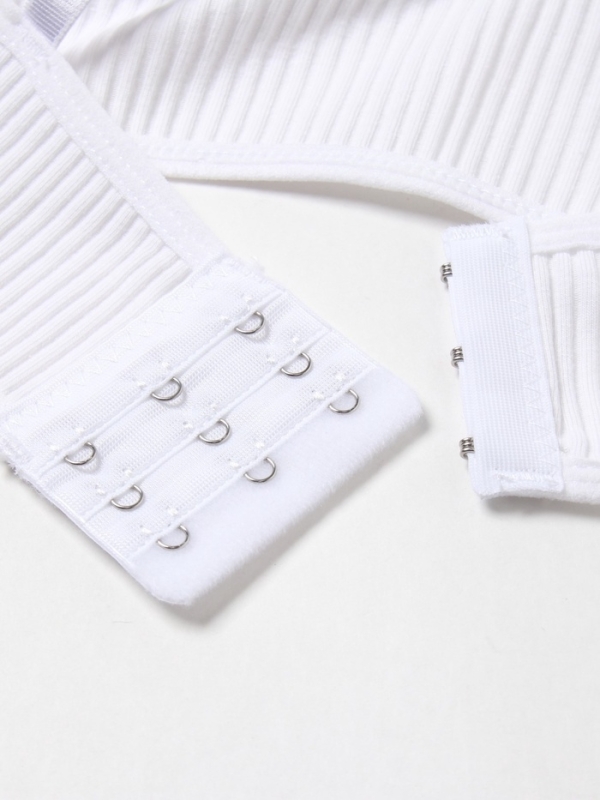 Комплект женский (топ, трусы) цвет белый, размер 42-44