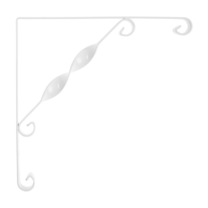 Кронштейн ТУНДРА, LIGHT, 200х200, металл, белый