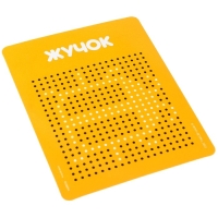 Планшет обучающий &laquo;Магнитное рисование: Ми-ми-мишки&raquo;, 380 отверстий, цвет зелёный