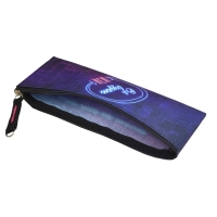 Пенал мягкий, 1 отделение, 90 х 195 мм, плоский, Феникс "Яркие фразы" синий 65283 Пенал мягкий, 1 отделение, 90 х 195 мм, плоский, Феникс "Яркие фразы" синий 65283