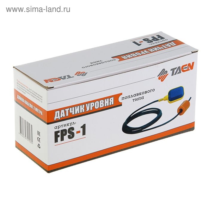 Датчик уровня TAEN FPS-1, поплавкового типа, кабель 2 м Датчик уровня TAEN FPS-1, поплавкового типа, кабель 2 м