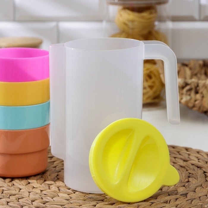 Набор &laquo;Турист&raquo;: Кувшин 1,2 л, 4 кружки