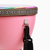 Барабан Джембе "Пони", 21.5 х 40 см, розовый Барабан Джембе "Пони", 21.5 х 40 см, розовый