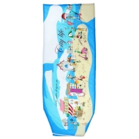 Чехол для гладильной доски Nika, 130&times;52 см, с поролоном, рисунок МИКС