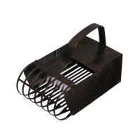 Плодосъёмник ягодный &laquo;Клюква&raquo;, с заслонкой, с ручкой, металлический, цвет МИКС