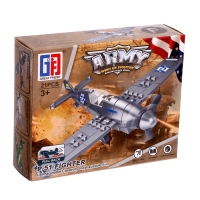 Конструктор блочный &laquo;Самолеты&raquo;, 6 видов, МИКС