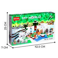 Конструктор Мой мир &laquo;Ледяной дом&raquo; 284 детали