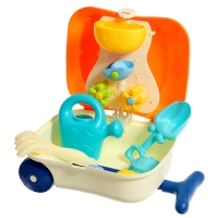 Набор для игры в песке &laquo;Чемоданчик&raquo;, 7 предметов, цвета МИКС