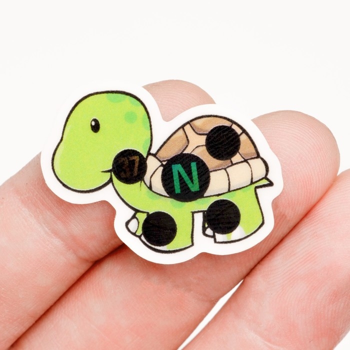 Термометр налобный "Черепашка", до 40&deg;, l-3.4 см