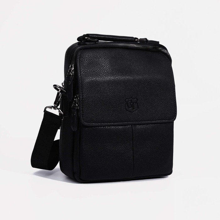 Сумка мужская Goran Tomp, цвет чёрный Сумка мужская Goran Tomp, цвет чёрный