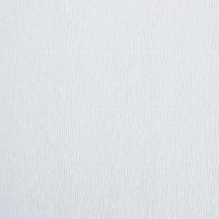 Бумага для упаковки и поделок, гофрированная, белоснежная, однотонная, двусторонняя, рулон 1шт., 0,5 х 2,5 м