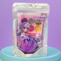 Набор детской косметики с наклейками &laquo;Самая нежная&raquo;, тени, блеск для губ