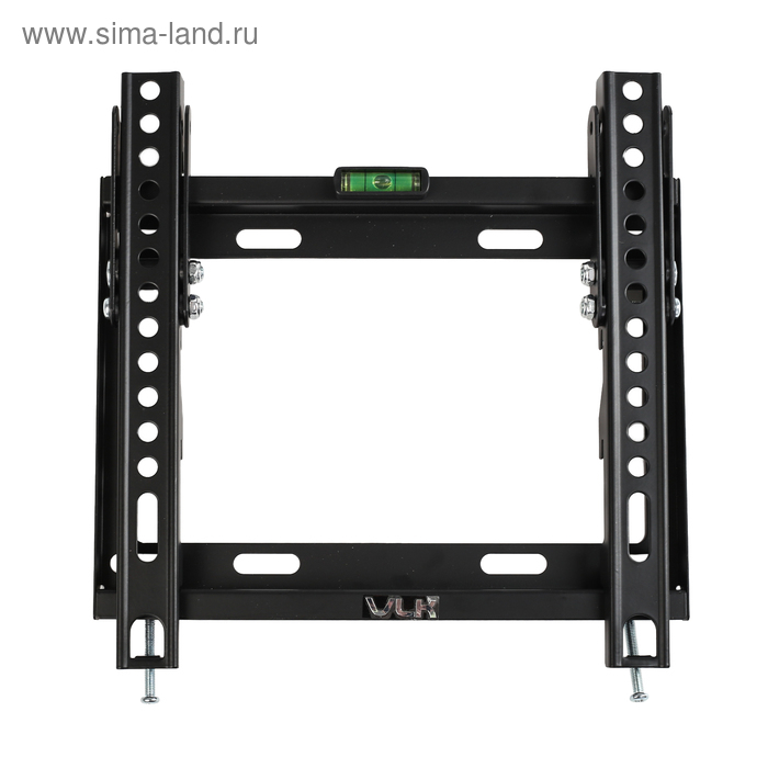 Кронштейн VLK TRENTO-36, для ТВ, наклонный, 15-48", 28 мм от стены, черный