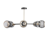 Люстра "Круэлла" 8хЕ27 40Вт черный 95х95х43см BayerLux