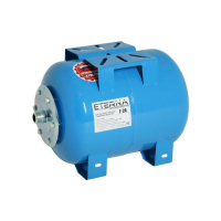 Гидроаккумулятор ETERNA Г-24, для систем водоснабжения, горизонтальный, 24 л, сталь. фланец Гидроаккумулятор ETERNA Г-24, для систем водоснабжения, горизонтальный, 24 л, сталь. фланец