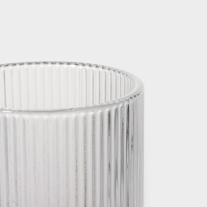 Бокал стеклянный &laquo;Грани&raquo;, 250 мл, 7,3&times;12 см