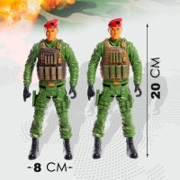 Набор солдатиков «Группа Альфа», 4 штуки Набор солдатиков «Группа Альфа», 4 штуки