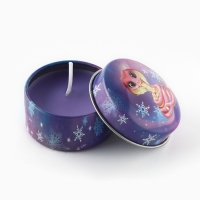 Свеча новогодняя в железной банке &laquo;Новый год: Для чудес&laquo;Новый год: аромат ваниль, 4.8 см