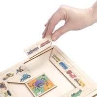 Пазлы из дерева &laquo;Паучок. Техника&raquo;