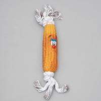 Игрушка на канате "Кукуруза" для собак, 30 см (кукуруза 14 см) Игрушка на канате "Кукуруза" для собак, 30 см (кукуруза 14 см)