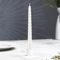 Набор Свечей витых, 1,9х 20 см, 6 штук, перламутровый металлик