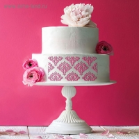 Трафарет кондитерский для нанесения айсинга «Барокко», 23×10 см Трафарет кондитерский для нанесения айсинга «Барокко», 23×10 см