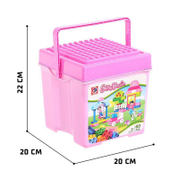 Конструктор &laquo;Модные девчонки&raquo;, 60 деталей