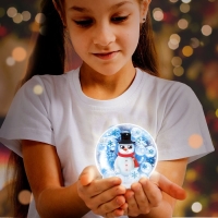 Набор для творчества &laquo;Новогодний шар с гидрогелем: снеговик&raquo;