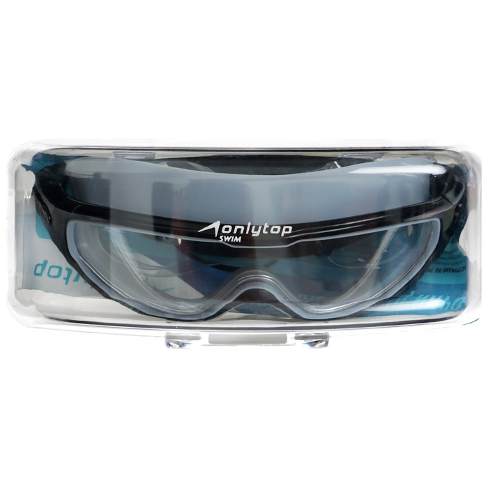 Маска для плавания детская ONLYTOP, беруши, цвета МИКС