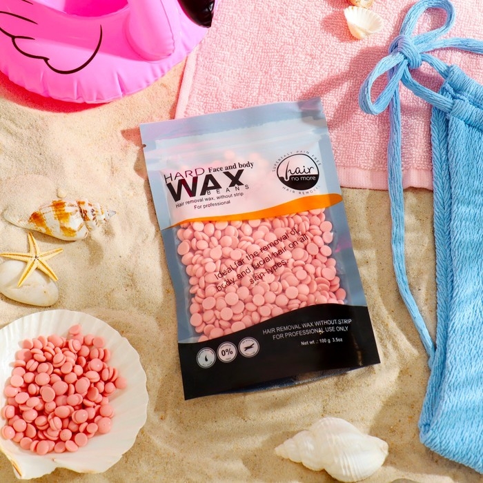 Воск для депиляции пленочный Розовая роза, 100 грамм Воск для депиляции пленочный Розовая роза, 100 грамм