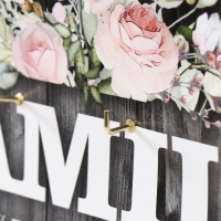 Ключница открытая "Family" 5 крючков, 23х32 см Ключница открытая "Family" 5 крючков, 23х32 см