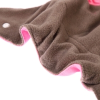 Многоразовый подгузник, 3-15 кг, угольно-бамбуковая ткань, цвет розовый, Крошка Я