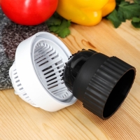 Овощерезка универсальная Magistro Vegan pro, 7 насадок, 10&times;10&times;25 см, цвет чёрно - белый