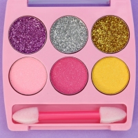 Набор детской косметики с наклейками &laquo;Самая нежная&raquo;, тени, блеск для губ