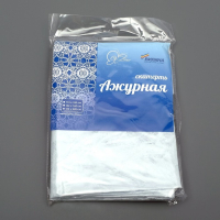 Скатерть без основы многоразовая &laquo;Ажурная&raquo;, 132&times;220 см, цвет микс