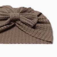 Шапочка Крошка Я «Бантик», цв.беж.. р-р 46-48 Шапочка Крошка Я «Бантик», цв.беж.. р-р 46-48