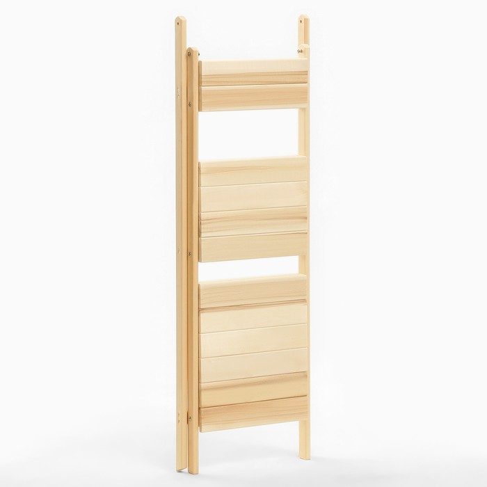 Стеллаж деревянный, 40&times;50&times;120см, 3 яруса, "Добропаровъ"