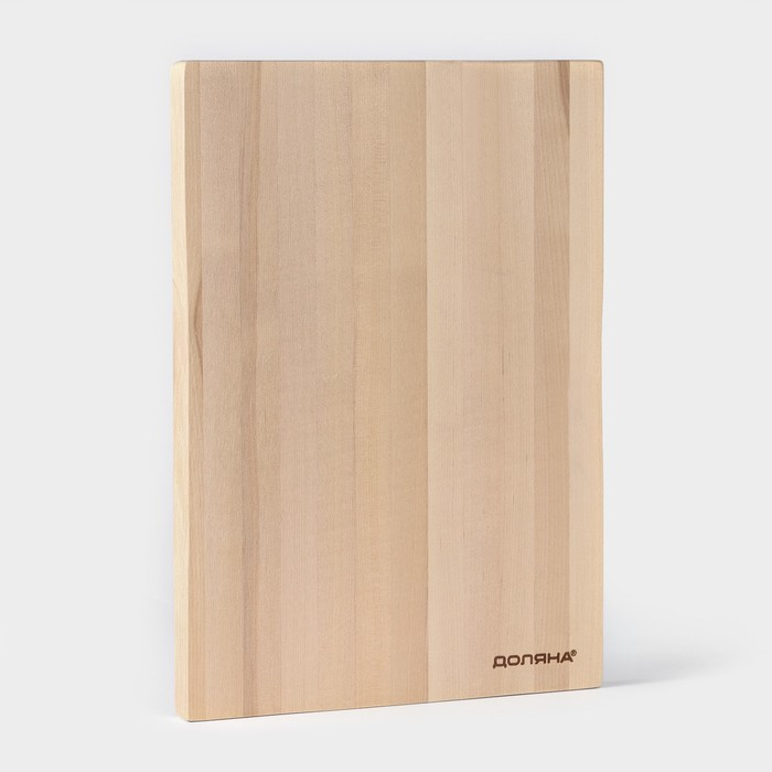 Доска разделочная деревянная Доляна &laquo;Классика&raquo;, 35&times;25&times;2 см, берёза