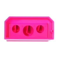 Точилка с контейнером тройная, МИКС Точилка с контейнером тройная, МИКС