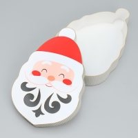 Коробка подарочная «Дедушка Мороз»,16.6 х 25.4 х 5 см, Новый год Коробка подарочная «Дедушка Мороз»,16.6 х 25.4 х 5 см, Новый год