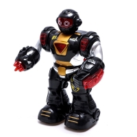 Робот &laquo;Супербот&raquo;, световые и звуковые эффекты, работает от батареек, цвет золотой