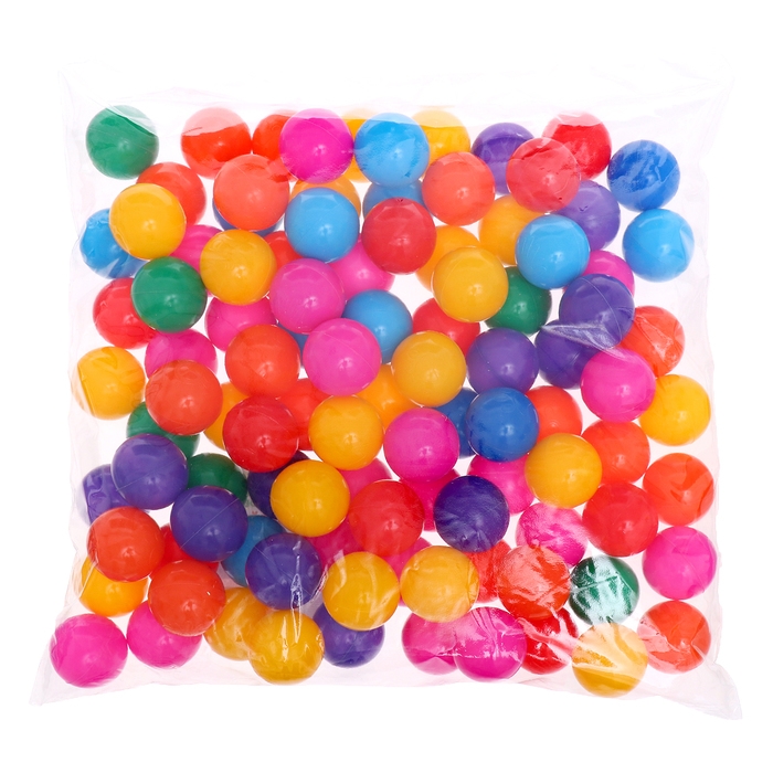 Шарики для сухого бассейна, 100 штук, диаметр &mdash; 5 см